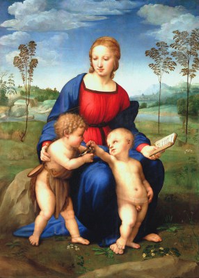 Rafael reprodukcje - Madonna ze szczygłem