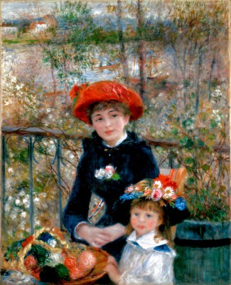 Auguste Renoir, Dwie siostry na tarasie - reprodukcja