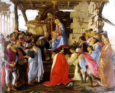 Sandro Botticelli, Pokłon trzech króli - reprodukcja na ścianę