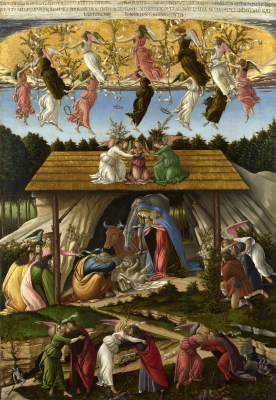Botticelli, Mistyczne Boże Narodzenie - reprodukcja na papierze