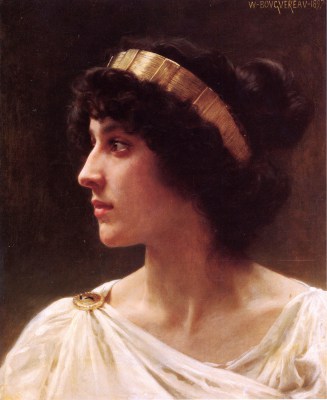 Portret kobiecy - W.A.Bourguereau - Irena - olej na płótnie