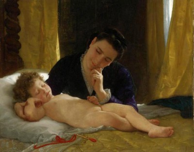 William Adolphe Bouguereau – Młoda matka – reprodukcja na ścianę