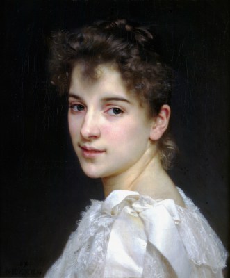 Portret Gabrielle – reprodukcja obrazu William Adolphe Bouguereau