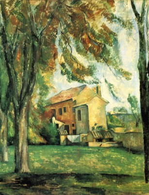 Paul Cézanne – Dom  Cézanne'a w Jas de Bouffan – reprodukcja