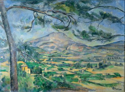 Paul Cézanne – Góra Sainte-Victoire z wielką sosną – reprodukcja