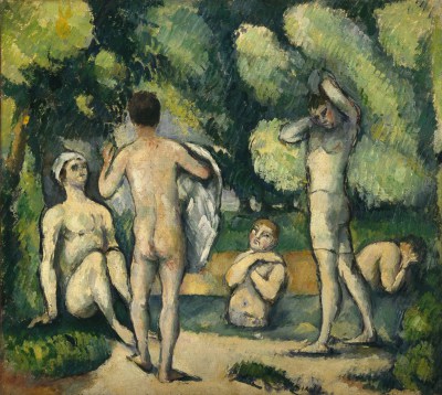 Paul Cézanne – Kąpiące się, Detroit – reprodukcja