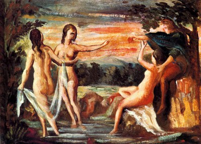 Paul Cézanne – Sąd Parysa – reprodukcja