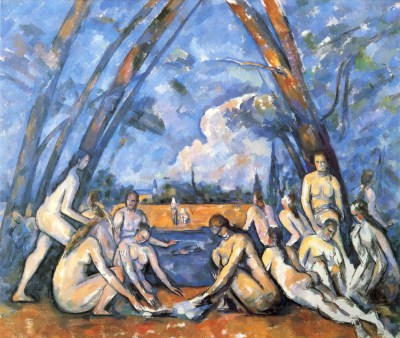 Paul Cézanne – Wielkie kąpiące się – reprodukcja