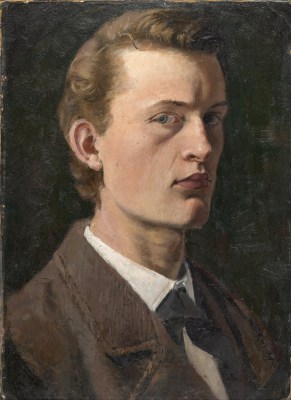 Edvard Munch – Autoportret – reprodukcja