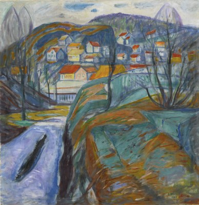 Edvard Munch – Kragerø wiosną – reprodukcja