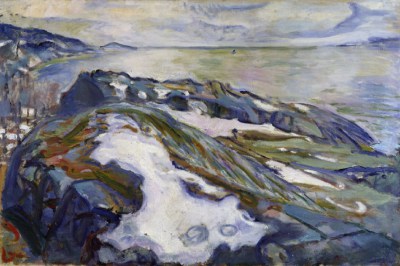 Edvard Munch – Pejzaż zimowy – reprodukcja