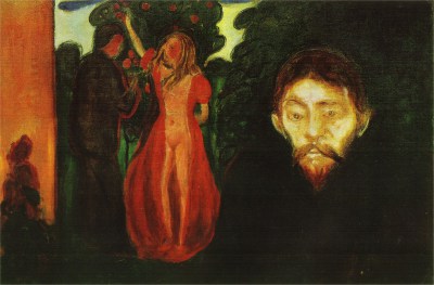 Edvard Munch – Zazdrość – reprodukcja