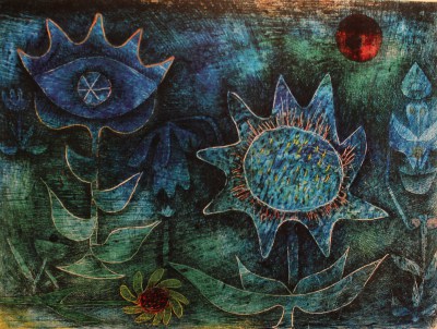 Paul Klee – Kwiaty w nocy – reprodukcja