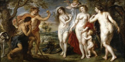 Peter Paul Rubens Sąd Parysa reprodukcja
