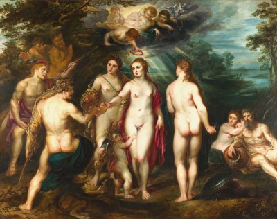 Reprodukcje obrazów Rubensa - Sąd Parysa