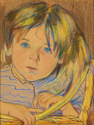 Stanisław Wyspiański – Portret dziecka – reprodukcja