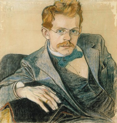 Stanisław Wyspiański – Portret Mehoffera – reprodukcja