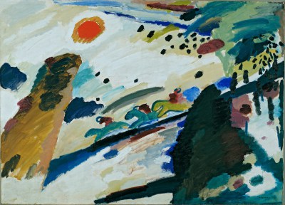 Obrazy abstrakcyjne znanych malarzy: Wassily Kandinski reprodukcja